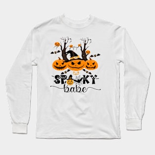 Spooky Halloween T-shirt Long Sleeve T-Shirt